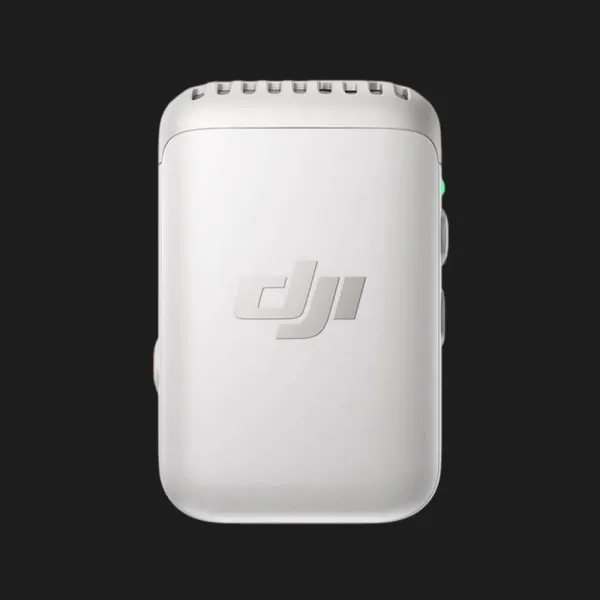 Передавач радіосистеми DJI Mic 2 Transmitter (Pearl White) (CP.RN.00000329.01)