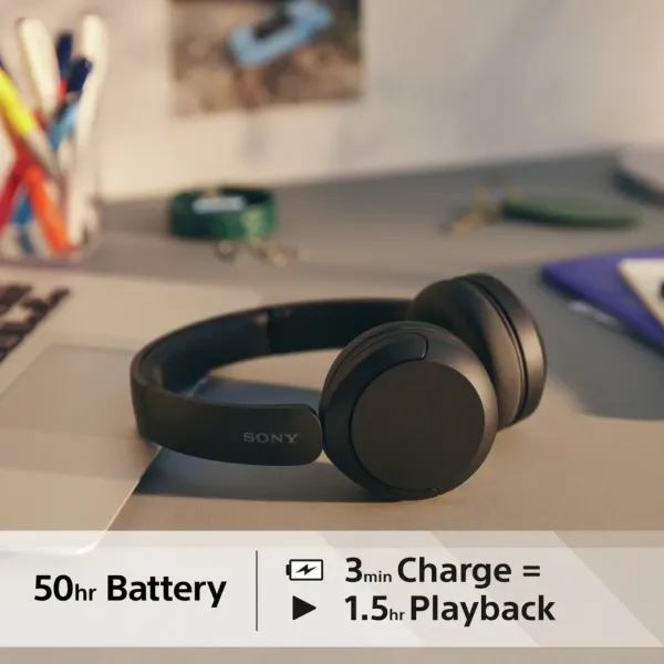 Навушники On-ear Sony WH-CH520 (Black)