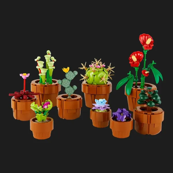 Конструктор LEGO Botanicals Мініатюрні рослини (10329)