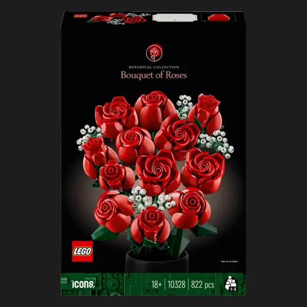 Конструктор LEGO Botanicals Букет троянд (10328)