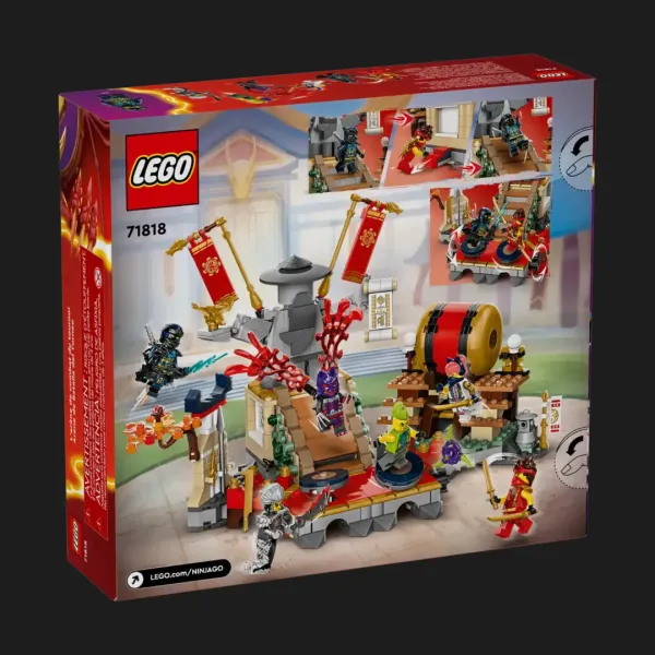 Конструктор LEGO Ninjago Бойова арена турніру (71818)
