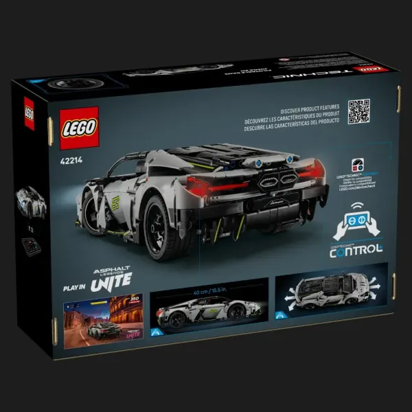 Конструктор LEGO Technic Суперкар Lamborghini Revuelto (42214)