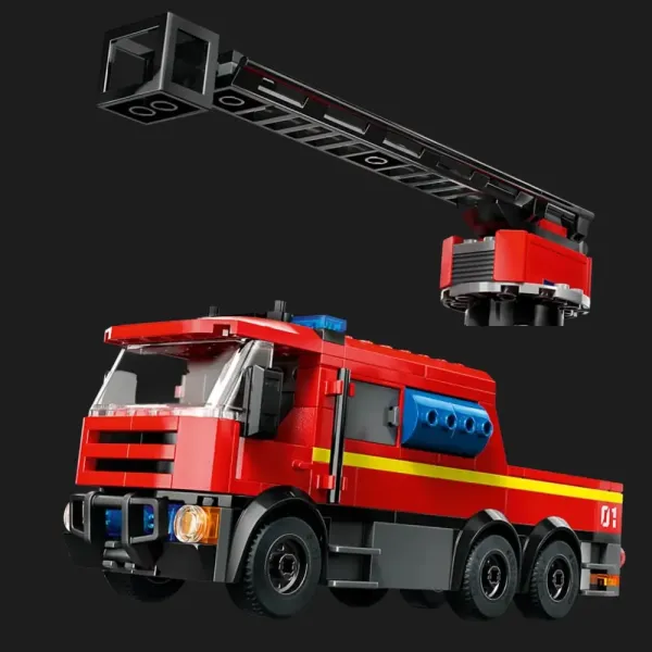 Конструктор LEGO City Пожежне депо з пожежною машиною (60414)