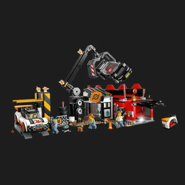 Конструктор LEGO City Звалище з автомобілями (60472)