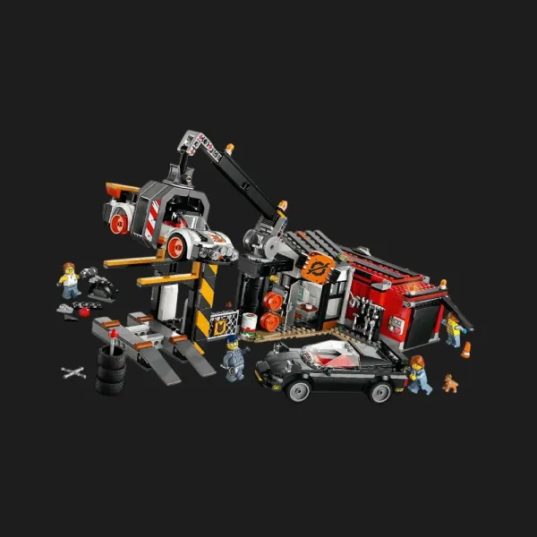 Конструктор LEGO City Звалище з автомобілями (60472)