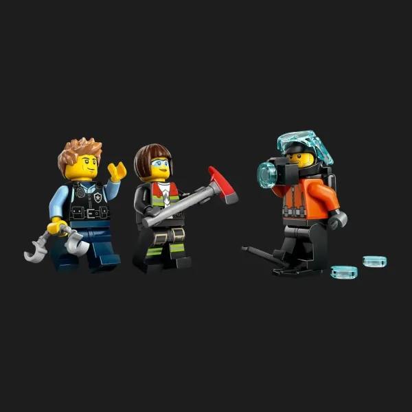 Конструктор LEGO City Ремікс вертольотів, пожежних машин і підводних човнів (60462)