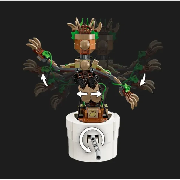 Конструктор LEGO Marvel Танцюючий Ґрут (76297)