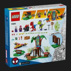 Конструктор LEGO Marvel Битва Павука та раптора Гоббі у штаб-будинку на дереві (11200)