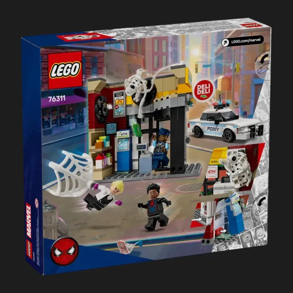 Конструктор LEGO Marvel Всесвіт-павук: Майлз Моралес проти Плями (76311)