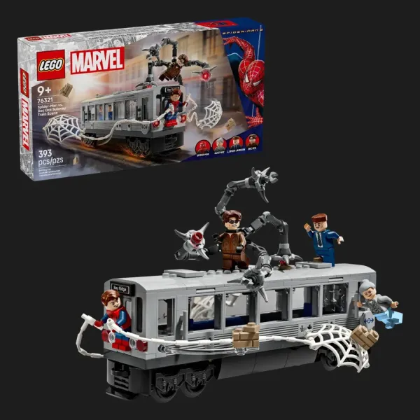 Конструктор LEGO Marvel Людина-Павук проти Дока Ока: Сцена в метро (76321)