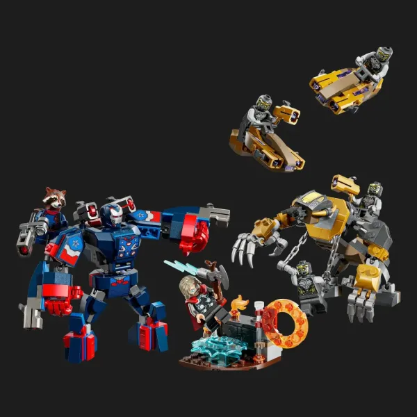 Конструктор LEGO Marvel Месники: Завершення Тор проти Чітаурі (76322)