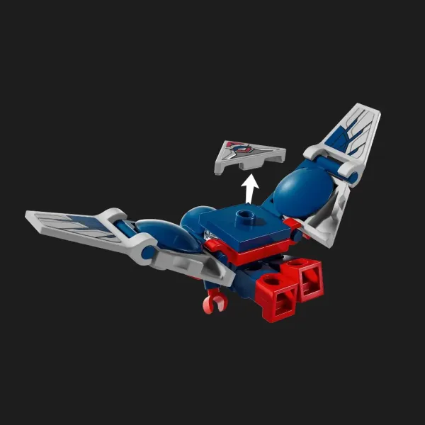 Конструктор LEGO Marvel Капітан Америка проти Червоного Халка (76292)