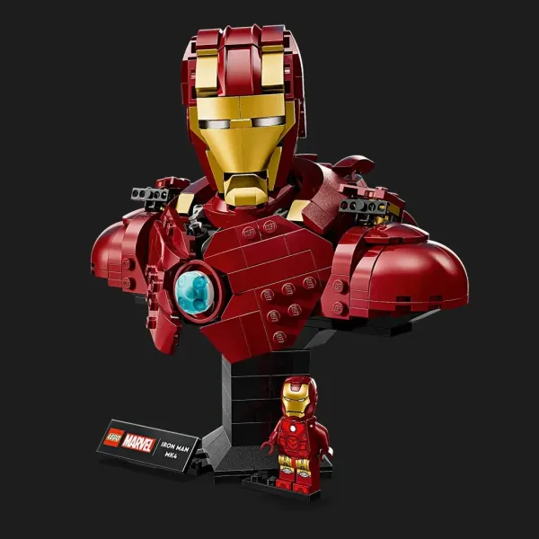 Конструктор LEGO Marvel Бюст Залізної Людини MK4 (76327)