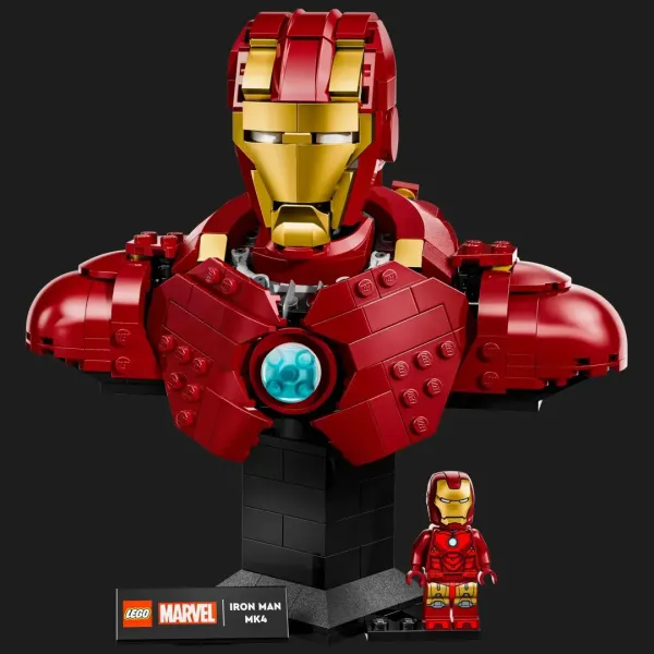 Конструктор LEGO Marvel Бюст Залізної Людини MK4 (76327)
