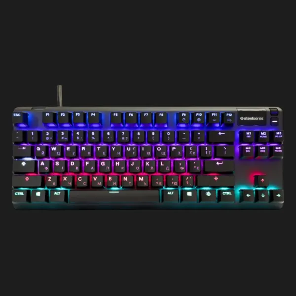 Клавіатура механічна SteelSeries Apex 7 TKL (Red Switch) (64646) (UA)