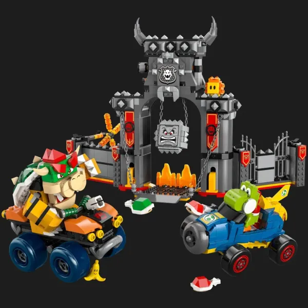 Конструктор LEGO Super Mario Mario Kart — Bowser та його замок (72039)