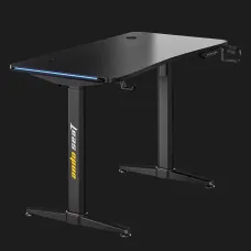 Комп'ютерний стіл Anda Seat Terminator RGB (Black) (AD-D-DD1-1600L-01-B)