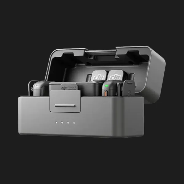 Мікрофонна радіосистема DJI Mic 3 (2 TX + 1 RX + Charging Case) (CP.RN.00000480.01)