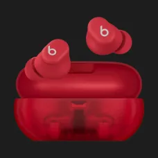 Навушники Beats Solo Buds (Transparent Red)