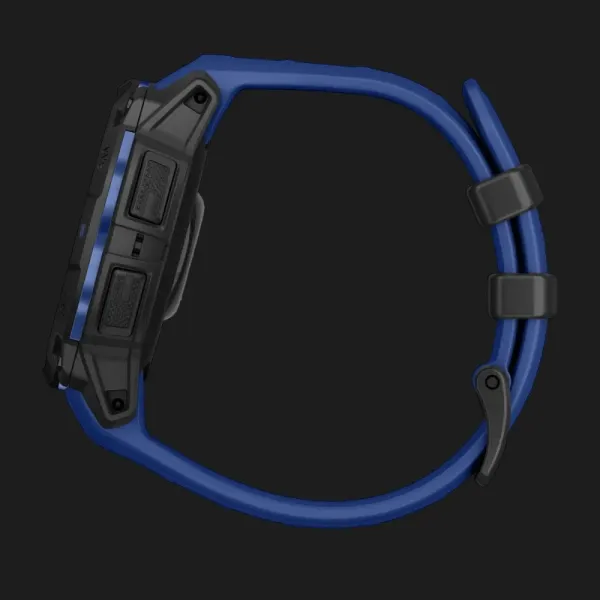 Garmin Instinct 3 45mm AMOLED Black with Bolt Blue/Black Band
