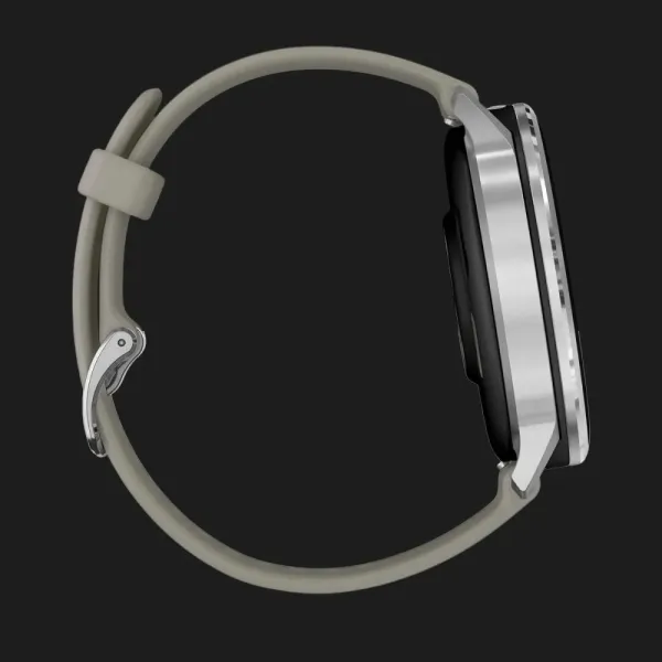 Garmin Venu 4 45mm Silver with Silver Gray Silicone Band