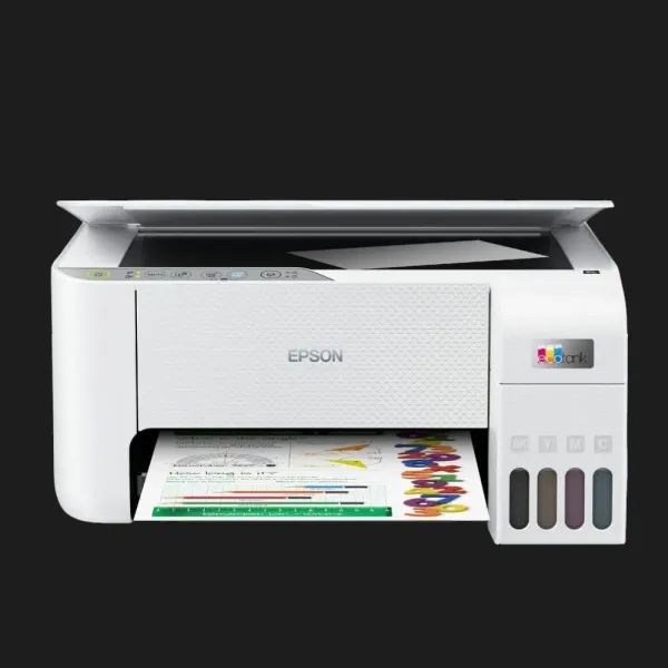 БФП Струменевий принтер Epson EcoTank L3276 (White) (C11CJ67436)