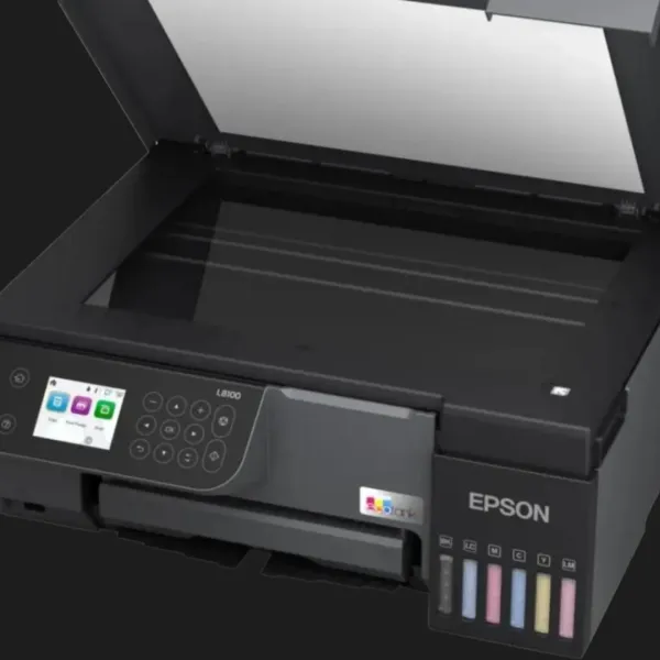 БФП cтруменевий Epson EcoTank L8100 (Black) (C11CK94401)