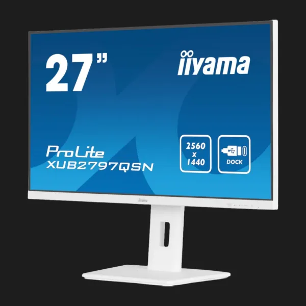Монітор iiyama 27" IPS 100Hz XUB2797QSN-W2 (UA)