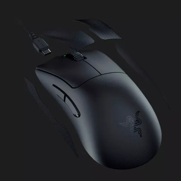 Ігрова миша Razer DeathAdder V3 Pro Wireless (Black) (RZ01-04630100-R3G1) (EU)