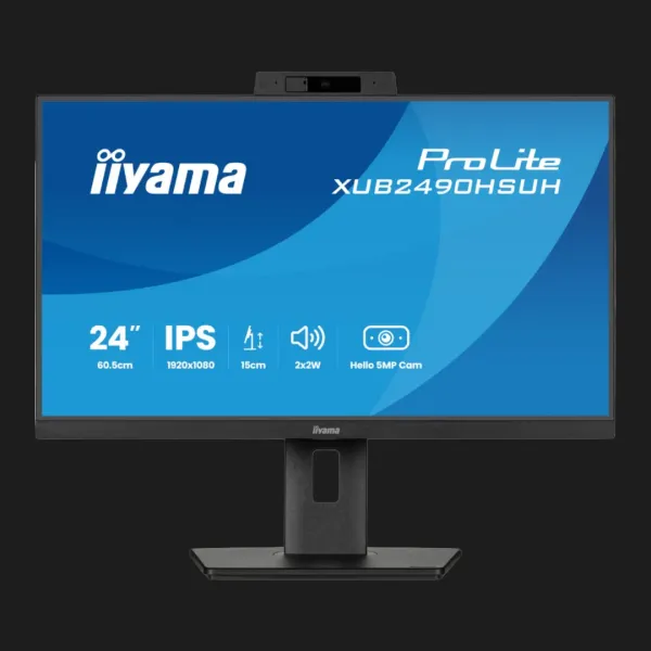 Монітор iiyama 23.8" IPS 100Hz XUB2490HSUH-B2 (UA)