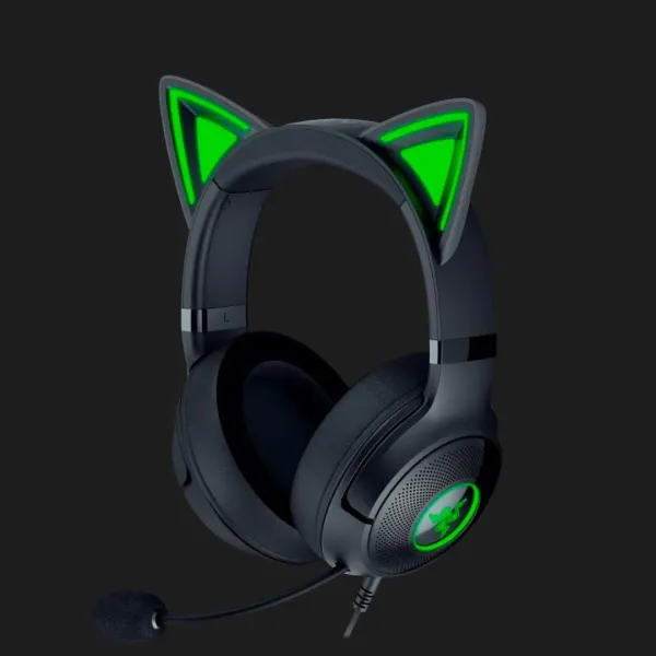 Ігрова гарнітура RAZER Kraken Kitty V2 (Black) (RZ04-04730100-R3M1) (EU)