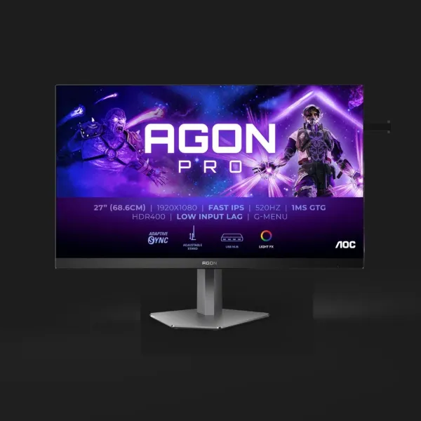Монітор AOC 27 AG276FK IPS 520Hz (UA)
