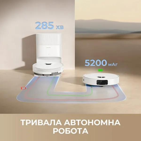Робот-пилосос Dreame Bot D20 Plus (White)