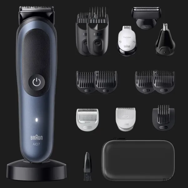 Тример Braun Series 7 (AIO 7580) (Dark Blue)