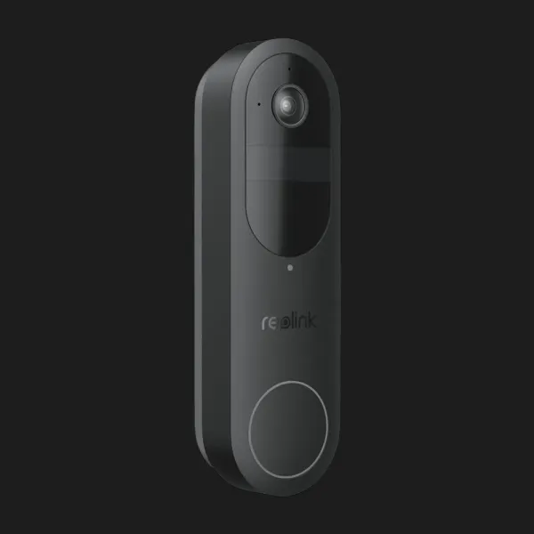 Відеодзвінок Reolink D340B (Video Doorbell Wi-Fi/АКБ) (Black)