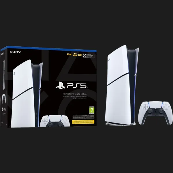 Ігрова приставка Sony PlayStation 5 Slim (Digital Edition) (825GB) (UA)