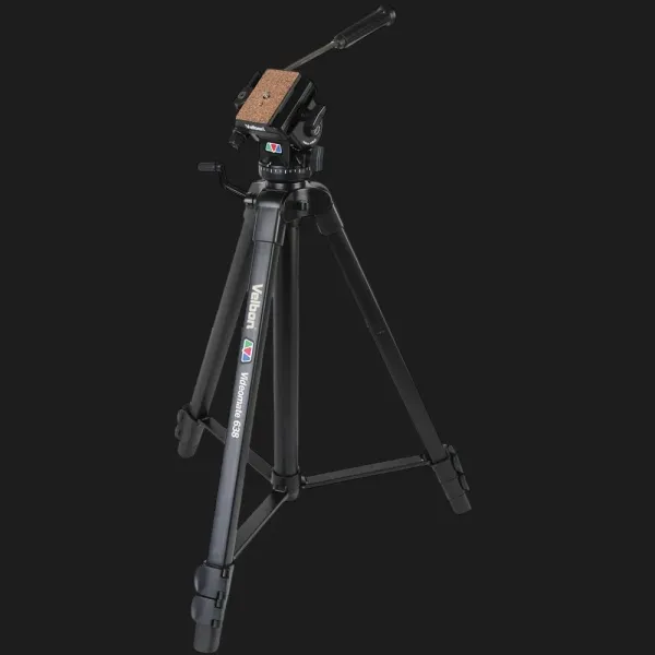 Штатив Velbon Videomate 638/F для цифрових фотокамер (Black)