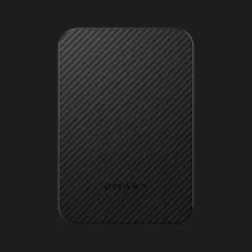 Зарядний пристрій Power Bank Pitaka Aramid Fiber Magnetic Qi2 (5000mAh) (Twill Black/Gray)