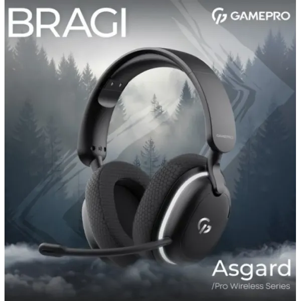 Ігрова гарнітура Gamepro Asgard Bragi (HSW250B) (Black) (UA)