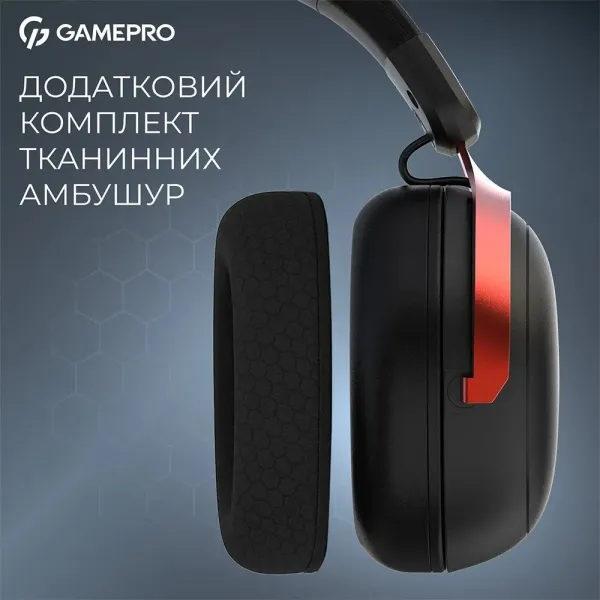 Ігрова гарнітура Gamepro HSW201BR (Black/Red) (UA)