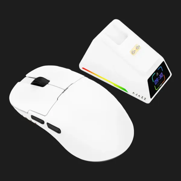 Ігрова миша Ajazz AJ159 APEX Wireless (White) (UA)