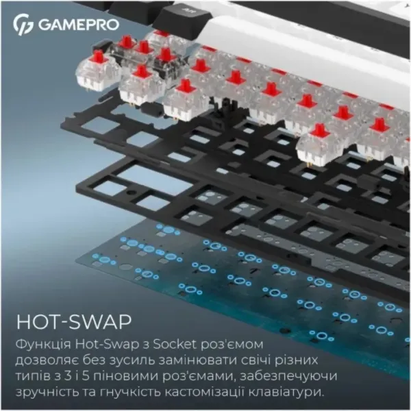 Клавіатура GamePro Asgard Valhalla (MK210B Pro) (Black) (UA)