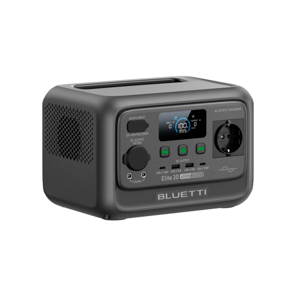Зарядна станція BLUETTI Elite 30 V2 600W 288Wh (P-EL30V2-EU-GY-BL-010)