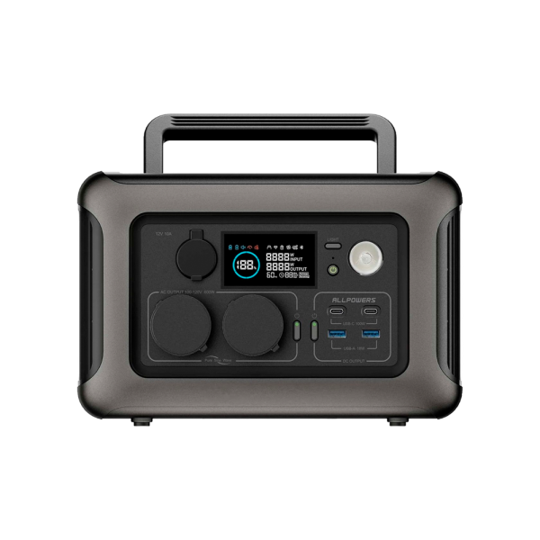 Зарядна станція Allpowers R600 Black (R600-BLACK-US)