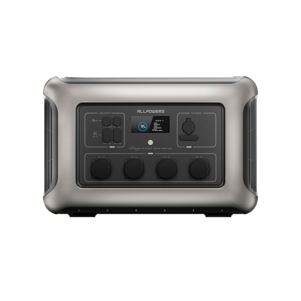 Зарядна станція Allpowers R4000 3600Wh 4000W Portable Power Station LiFePO4 (AP-SS-011-BLA-EU)